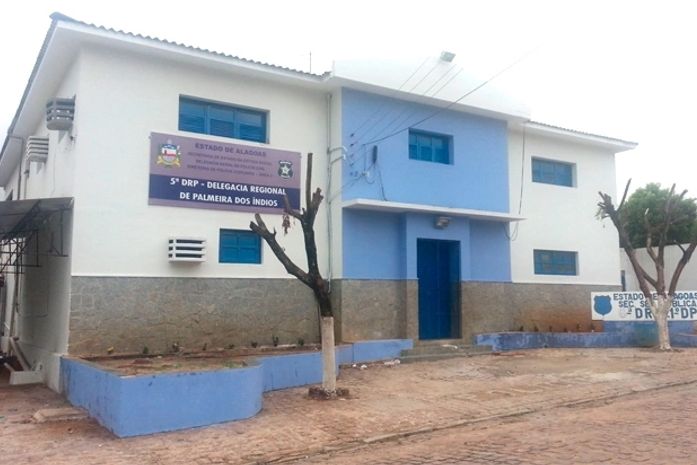 Prédio da delegacia regional de Palmeira dos Índios reformado
