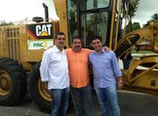 Prefeitura de Boca da mata recebe motoniveladora do MDA