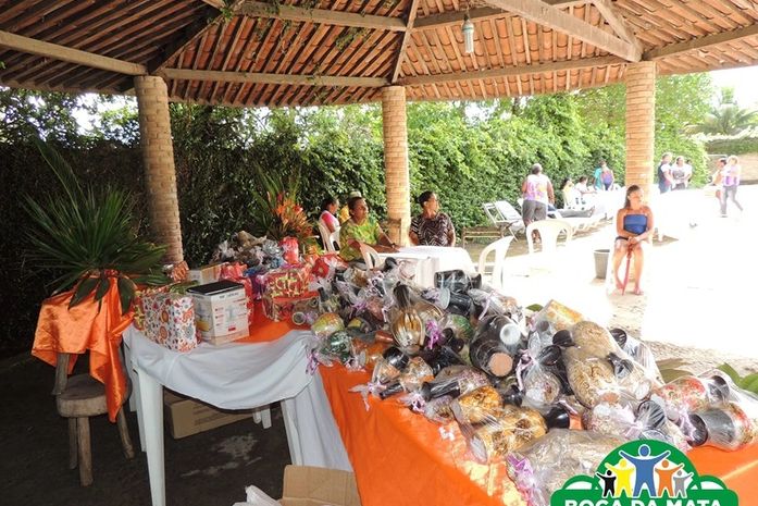 Churrasco promovido pela Prefeitura de Boca da Mata para o Dia do Gari