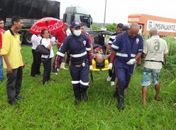 Vítima ferida foi socorrida pelo Samu de São Miguel dos Campos