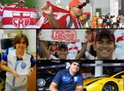 Em sentido horário: Jonas, Lucas, Victor e Jorge