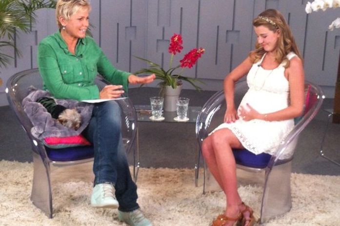 Prestes a ser mãe, Debby relembra momentos com Didi: 'Era um paizão'