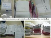 Documentos apreendidos