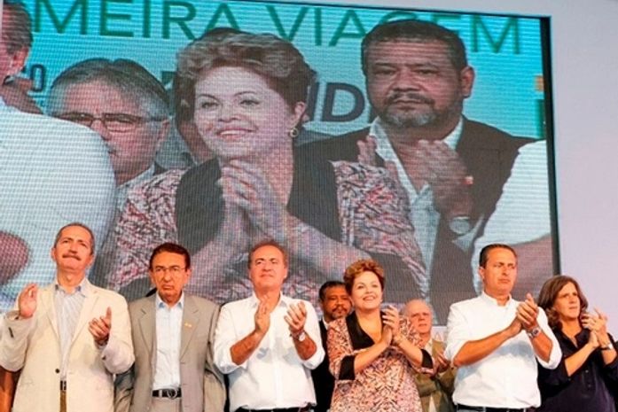 Renan participou da comitiva presidencial e foi elogiado por seu empenho em defesa dos plantadores de cana