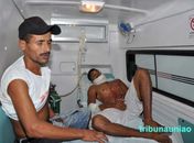 Homem tenta golpear cunhado com facão e acaba acertando irmão