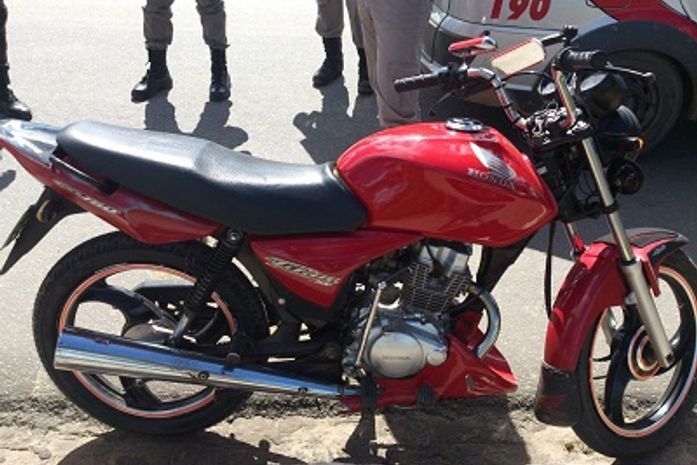 Moto apreendida
