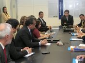 Vice-presidente da AMA participou de reunião em Brasília