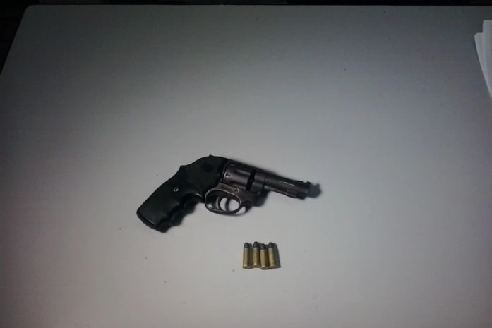 Arma apreendida com o jovem Dorgival Cortez