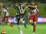  CRB se esforça, mas perde para o Botafogo e está fora da Copa do Brasil 