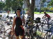 A alagoana Adriana Mangabeiras a primeira mulher a participar do evento.