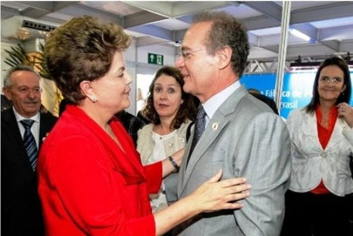 Dilma viaja para a Etiópia, e Renan assumirá a Presidência da República