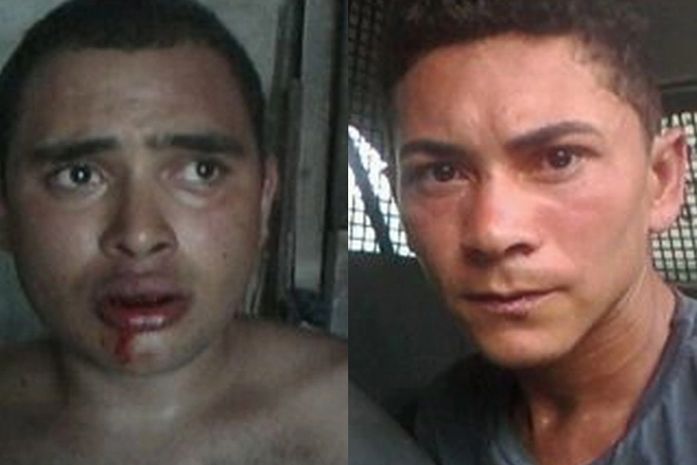 Bruno e Flávio foram detidos após praticarem dois assaltos nessa quinta-feira