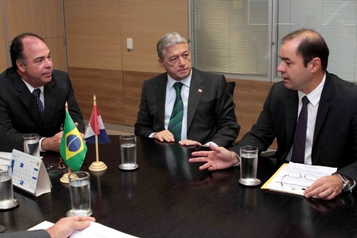 Téo Vilela, Marcos Fireman e Fernando Bezerra