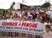 Caminhada marca campanha de combate à Dengue