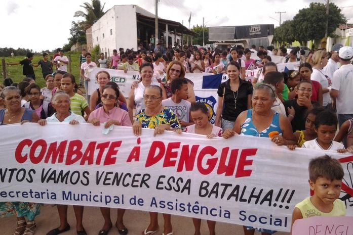 Caminhada marca campanha de combate à Dengue