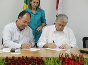 Ministro e governador autorizam obras que serão determinantes no combate à seca