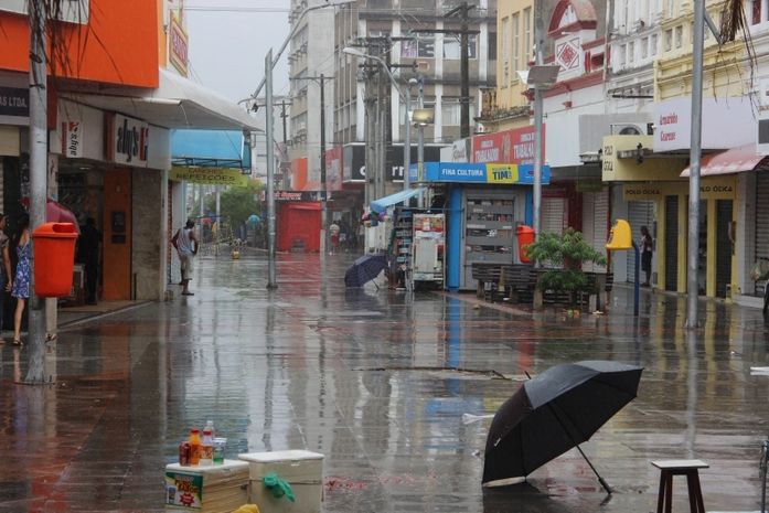 Chuva no Centro de Maceió