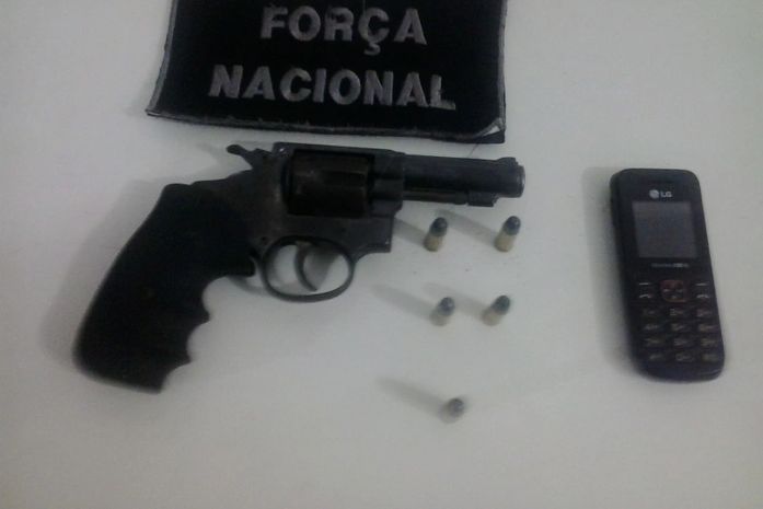 Revólver estava com cinco munições