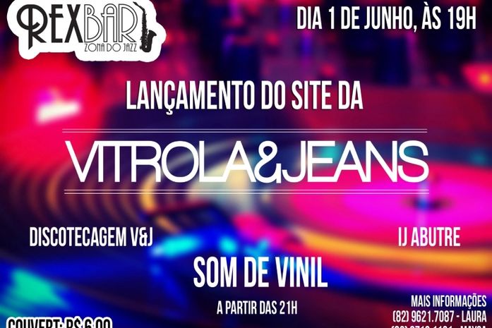 Revista alagoana Vitrola&Jeans lança site nesse sábado