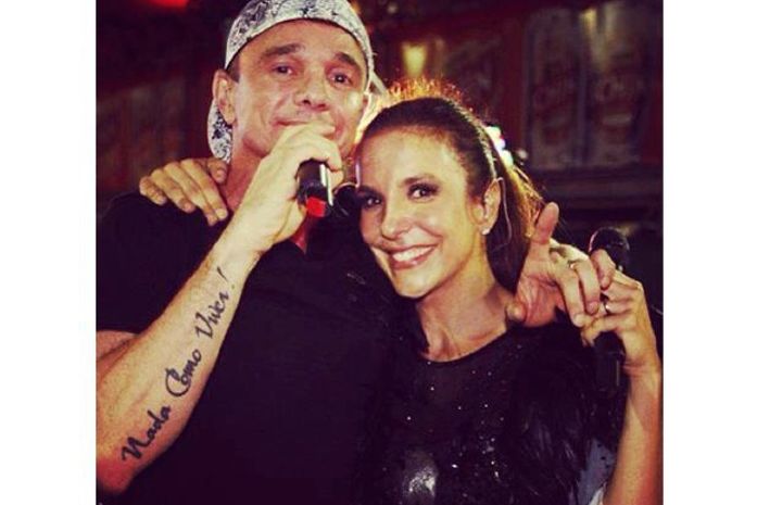 "Quero sua alegria", diz Ivete em homenagem a cantor Netinho que segue internado