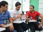 Bruno, Leandro e Daniel ganharam prêmio nacional