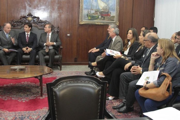Reunião em Brasília com Renan e presidentes da Entidades Municipalistas do Nordeste