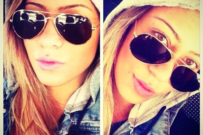 Depois da apresentação de Neymar no Barça, irmã joga beijinhos rumo a Miami