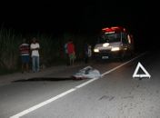 Idoso morre após ser atropelado na BR-104