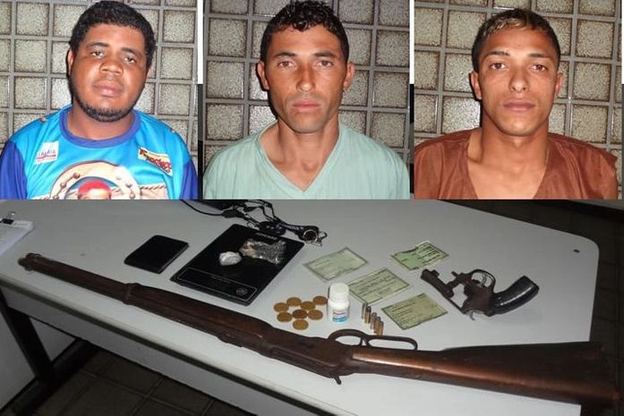 Acusados de crimes foram presos em Anadia