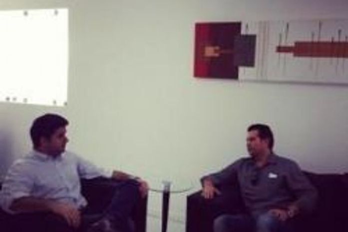 Prefeito tucano Rui e o deputado republicano Mauricio Quintella