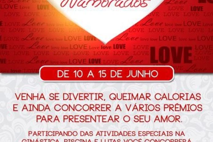 Academia realiza semana especial dos Namorados