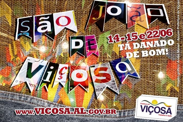 Viçosa faz a abertura do São João do Vale do Paraíba nesta sexta-feira