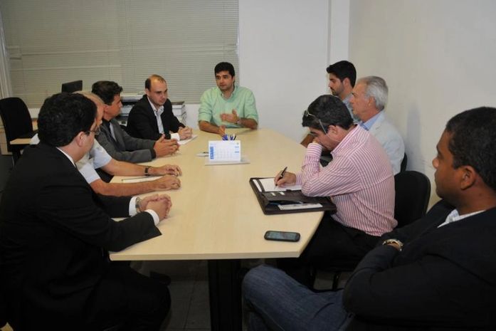 Reunião com empresários