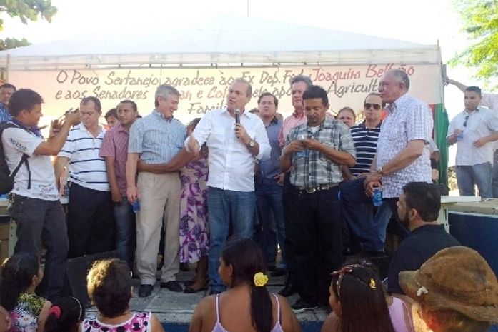 Collor e Renan em evento