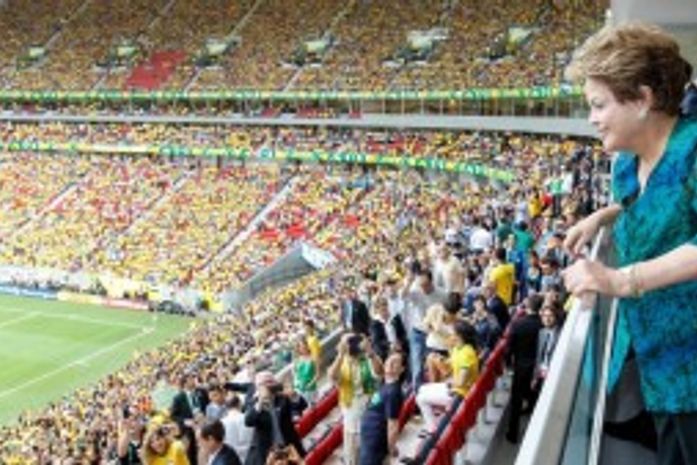 Vaias e protestos na Copa das Confederações