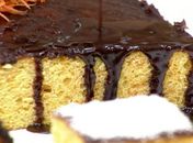 Receita prática de bolo de cenoura e chocolate sai  em 45 minutos; tome nota