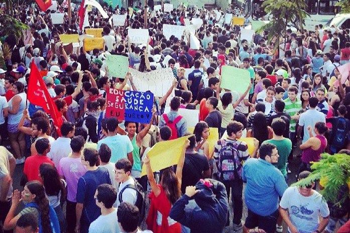 Protesto em Maceió