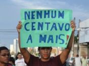 A revolução dos Vinte centavos invade Maceió