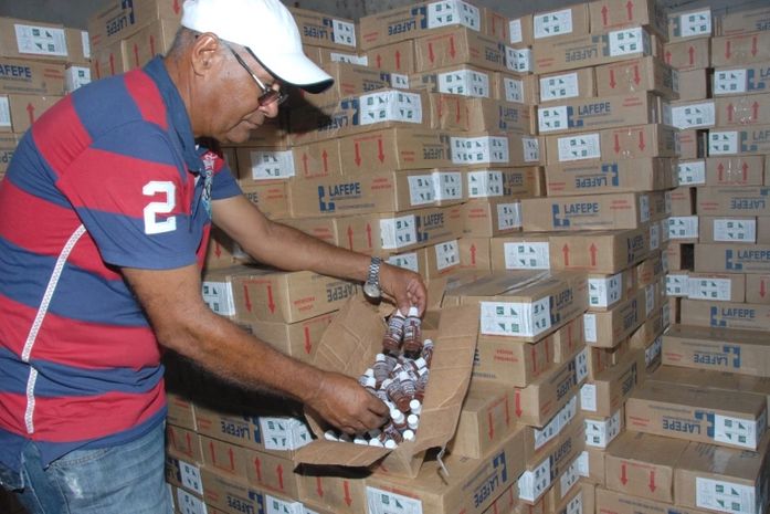 Sesau distribui hipoclorito para 24 municípios em epidemia de diarreia