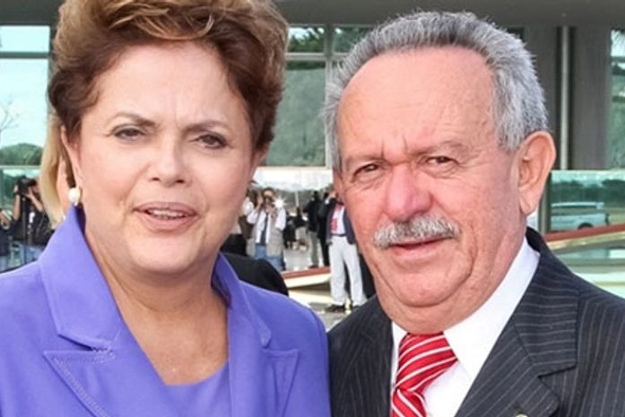 Dilma e o senador Benedito de Lira