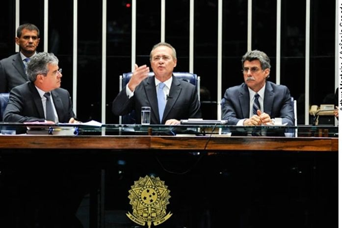 Renan anuncia pauta prioritária durante sessão do Senado nesta terça