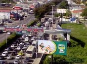 Protesto causa congestionamento na Fernandes Lima