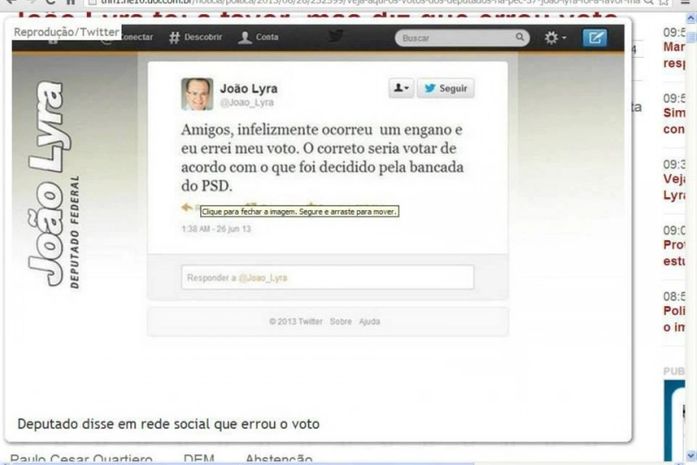 Joao Lyra no twitter