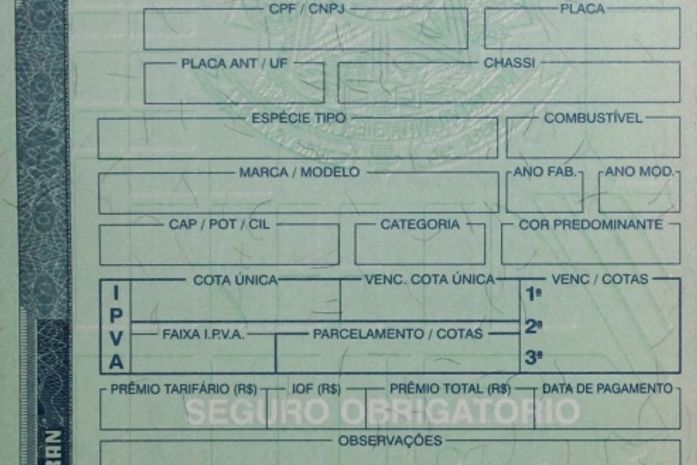 Documentos foram emitidos com sigla de outro estado