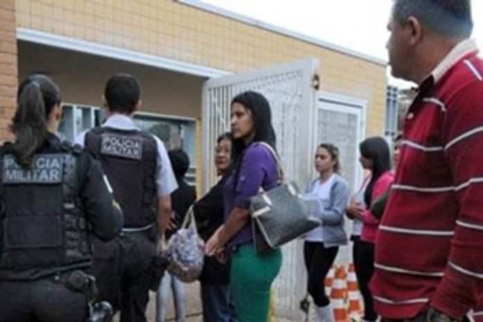 Candidatos denunciaram uma série de irregularidades na aplicação de provas na Unip, em Brasília