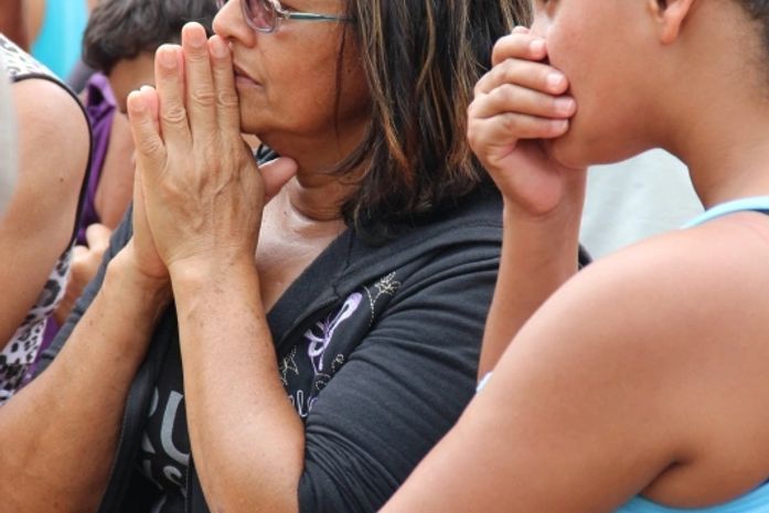 População estava chocada