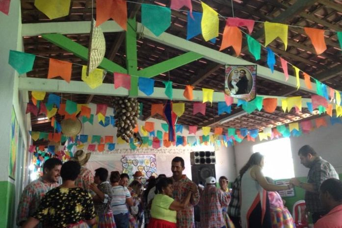 CAPS de Anadia promove animado Arraiá