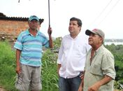 Vice-Prefeito visita áreas de risco no Mutange