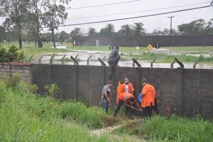 Águas atingiram 50 cm dentro do complexo penitenciário