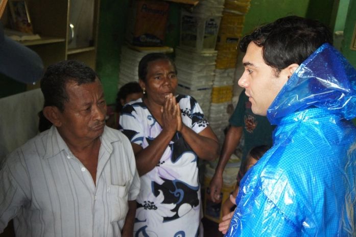 Prefeito Conversa com  moradores de São José da Laje